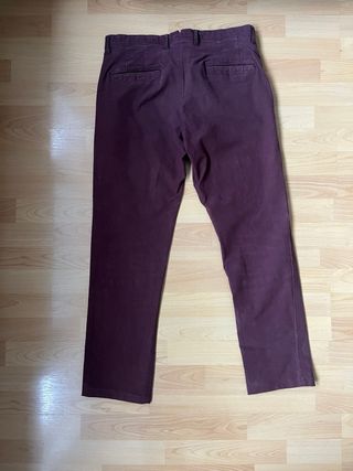 Pantalón chino Suitsupply morado