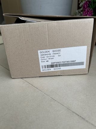 Zapatillas Golden Goose Talla 41 Beige/Marrón