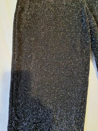 Mono fiesta negro y plata