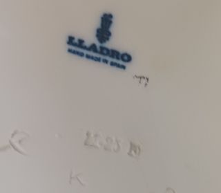 Lladro payaso bailarina con carta. Mide 41 cm