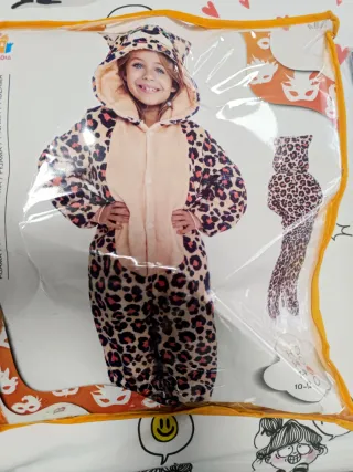 Disfraz Leopardo. Talla 7-9