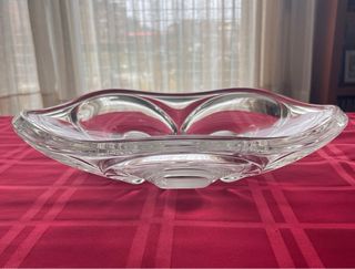 Centro de mesa frutero cristal