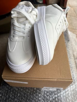 Zapatillas deportivas blancas hombre