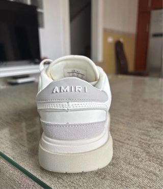 Zapatillas Amiri Classic Low Beige/Blanco