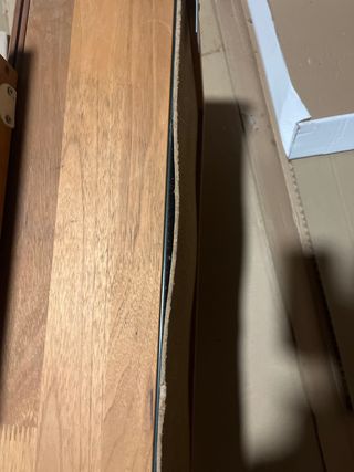 Armario de baño madera y cristal