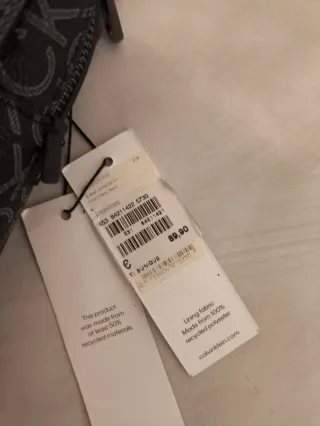 Borsa Calvin Klein monogram marrone