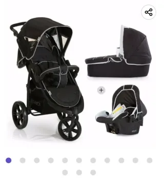 Cochecito de paseo Hauck Viper SLX Negra