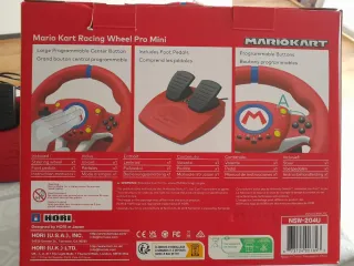 Volante y Pedales Mario Kart Nintendo Switch