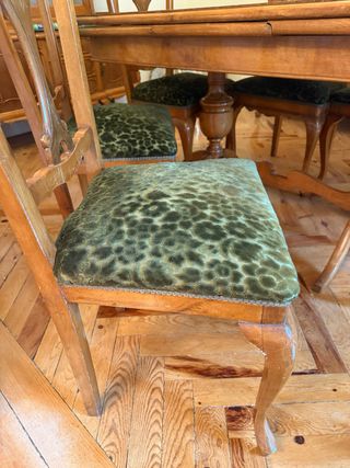 Conjunto Mesa y 6 Sillas Comedor ampliable