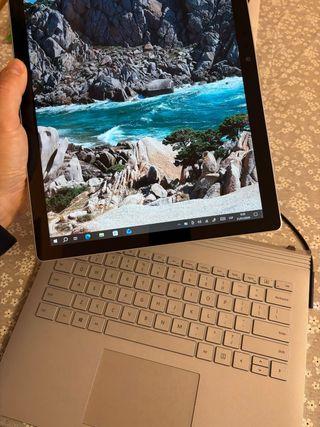 Microsoft Surface Book 2 Gris Plata