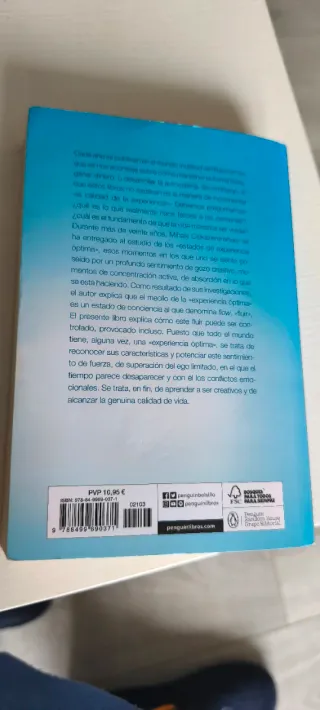Fluir (Flow): Una psicología de la felicidad
