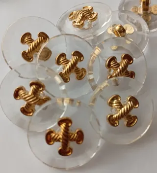 Lote 14 botones- 5 modelos