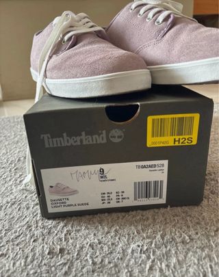 Timberland Sneakers Camoscio Rosa Donna