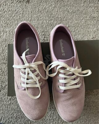 Timberland Sneakers Camoscio Rosa Donna