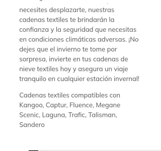 Fundas textiles para nieve Trendy 40M