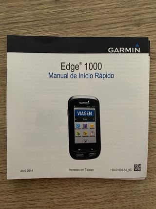 Ciclocomputador Garmin Edge 1000