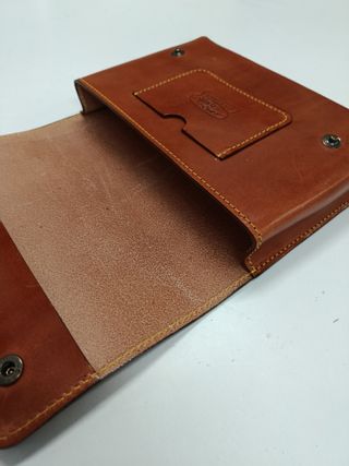 Cartera de cuero Land Rover Santana