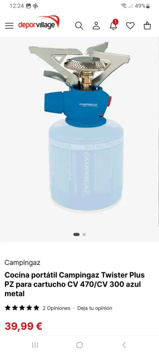 Cucina portatile Campingaz Twister plus