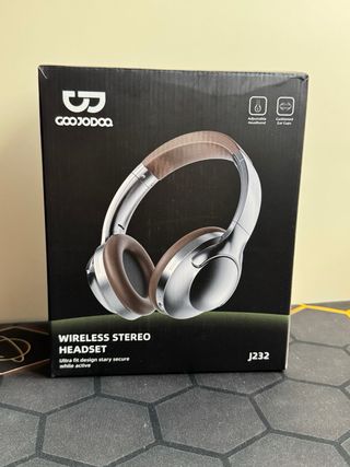 Cuffie Bluetooth GOOJODOQ J232 Grigie