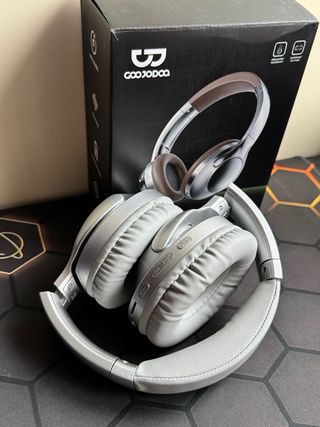 Cuffie Bluetooth GOOJODOQ J232 Grigie