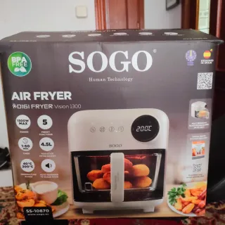 Freidora de aire Sogo Digi Fryer Vision 1300