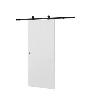 Herraje/Guia puerta corredera aluminio negro Leroy