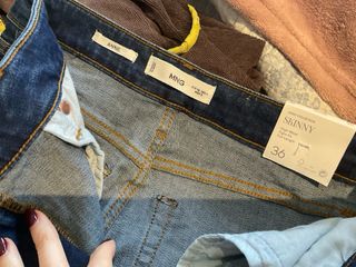 Pantalones vaqueros Mango LYCRA Skinny Talla 36