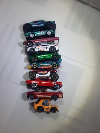 Lote de 10 coches de juguete Hot Wheels lote8