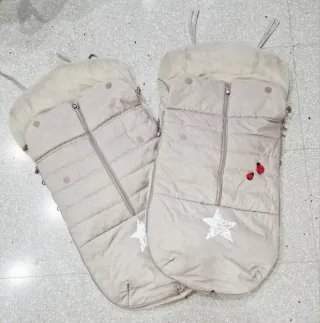 Saco Jané Beige Estrellas y Mariquitas