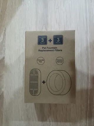 Filtros carbón fuente gato