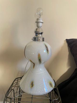 Lámpara de sobremesa de cristal