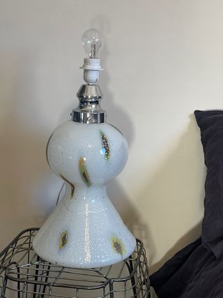 Lámpara de sobremesa de cristal