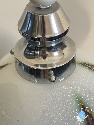 Lámpara de sobremesa de cristal