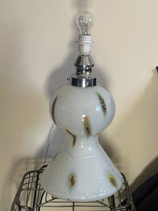 Lámpara de sobremesa de cristal