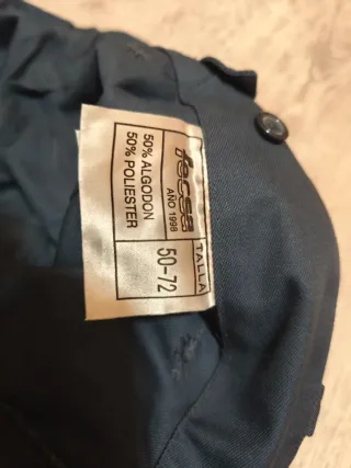 Uniforme Azul Marino Ejército Aviación Talla 50-72