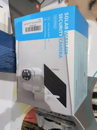 Cámara Seguridad Solar ANRAN 5MP FHD