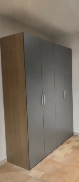 Armario modular madera y metal