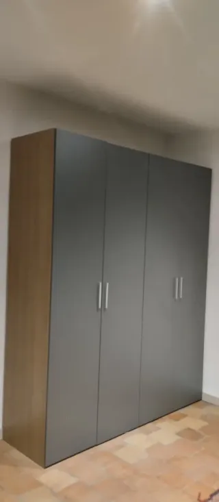 Armario modular madera y metal