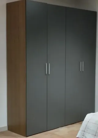 Armario modular madera y metal