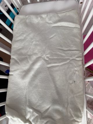 Saco cuco bebé azul. De forro polar y lana