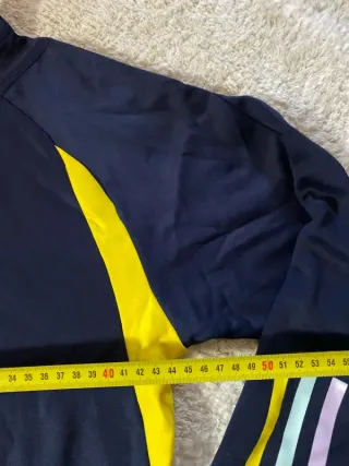 Real Madrid Adidas Sudadera Media Cremallera Y2K