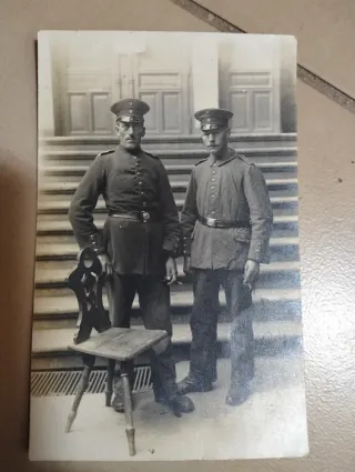 Fotografía antigua soldados