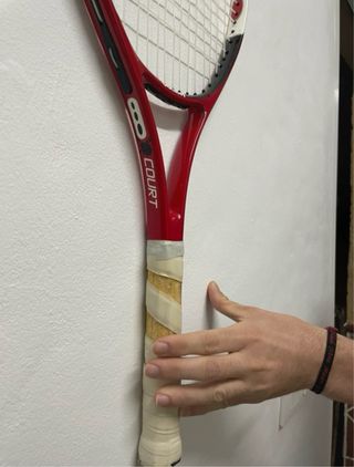 Raqueta de frontón con funda