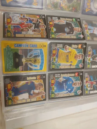 Lote 37 cromos Adrenalyn 2017-18