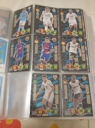 Lote 37 cromos Adrenalyn 2017-18
