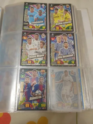 Lote 37 cromos Adrenalyn 2017-18