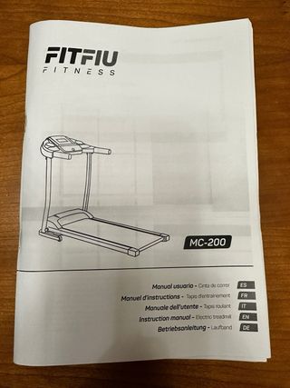 Cinta Correr plegable Fitfiu MC200 muy buen estado
