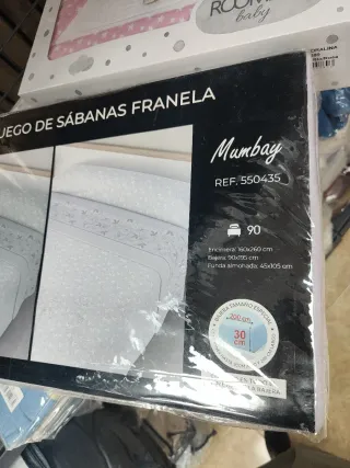 Juego de sábanas invierno