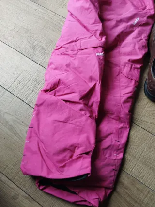 Pantalones de esquí rosas niña 10 años