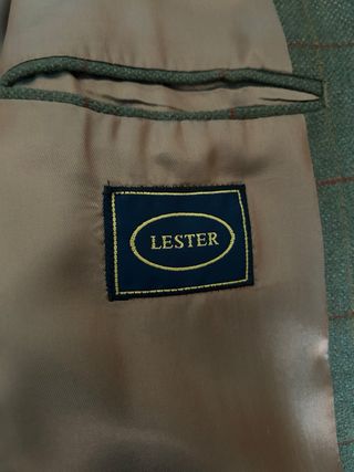 Chaqueta blazer Lester cuadros